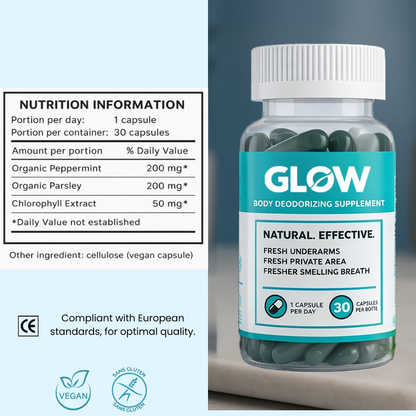 GLOW | Internal odor-control supplement